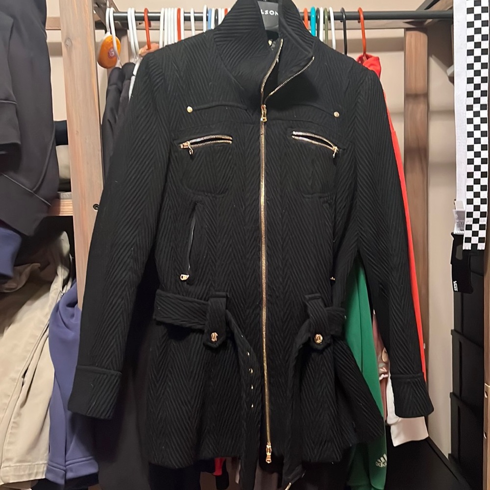 Guess, Black Jacket, size Medium